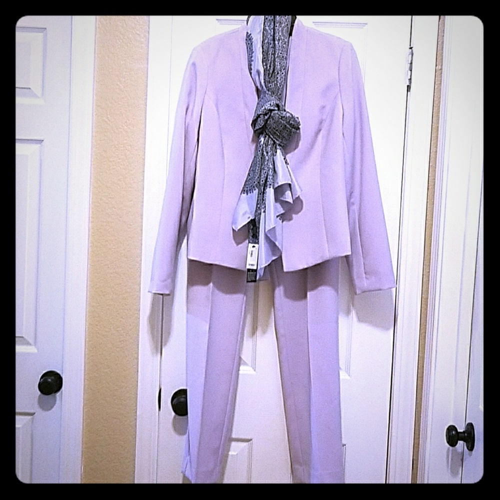 The Limited Lavender suit